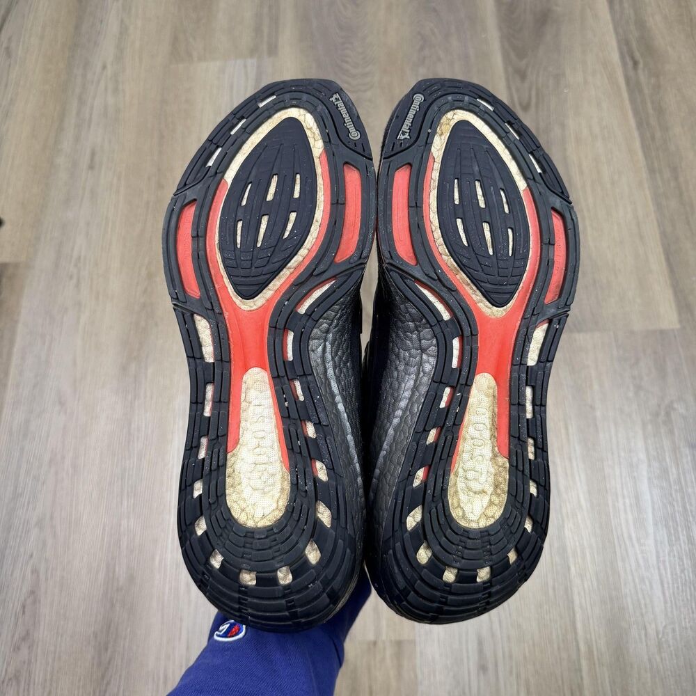 Adidas Ultraboost 21 Shoes Mens Size 11 Black Primeblue Running Gym Sneakers - Picture 7 of 9